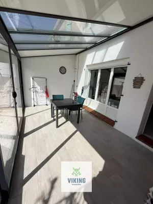 Maison mitoyenne bord de mer