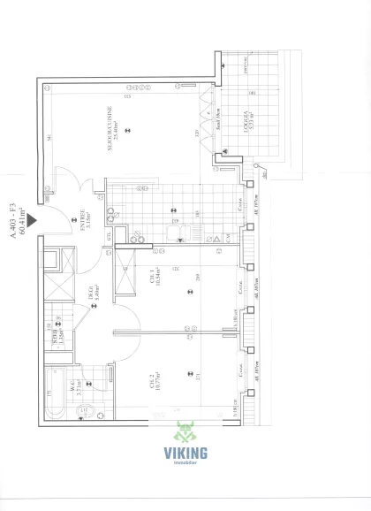 T3 récent résidence standing REIMS secteur Pommery